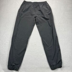 Prana Jogger Pants Stretch Athletic Lightweight‎ Gray Size L READ